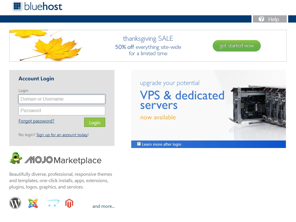 BlueHost Black Friday