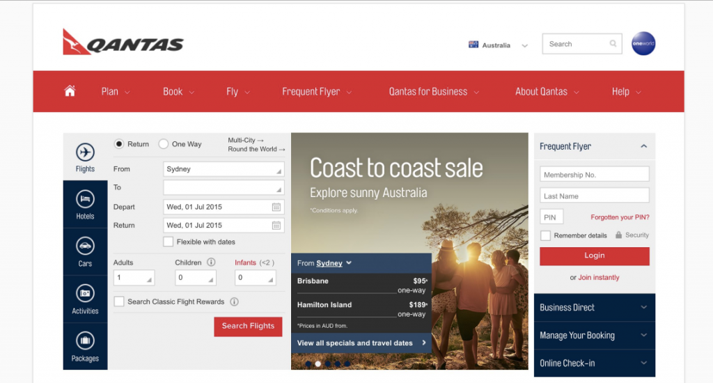 qantas-before
