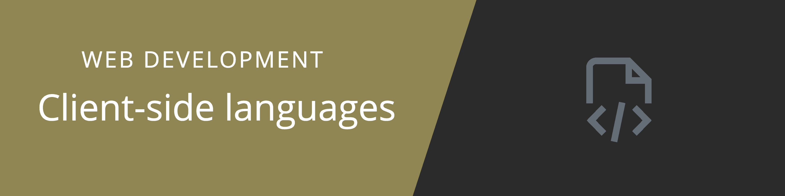 client-side languages