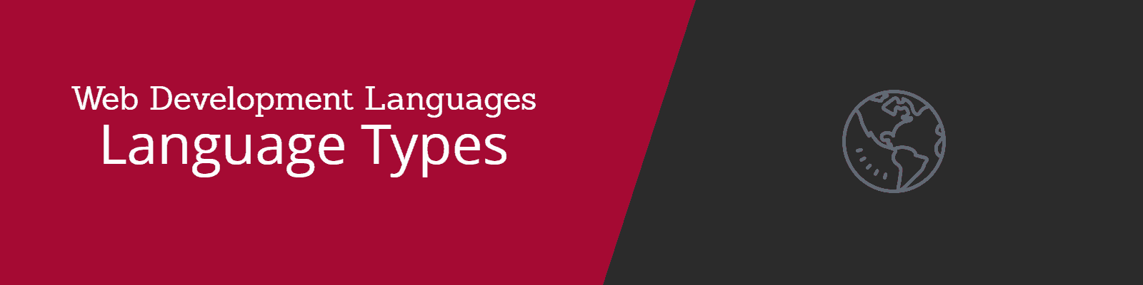 Programming and Web Development - Language Types