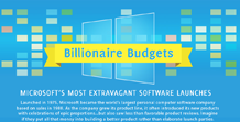 Billionaire Budgets: Microsoft's Most Extravagant Software Launches