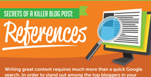 Secrets of a Killer Blog Post: References