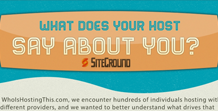 What Does Your Host Say About You: SiteGround