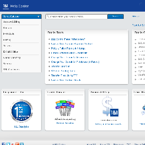 1&1 contact page