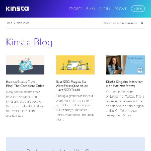 Kinsta blog