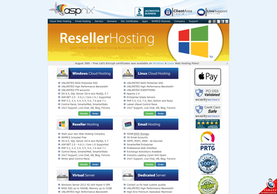 ASPnix screenshot
