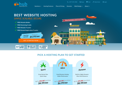 Web+Hosting+Hub screenshot