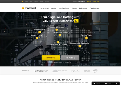 FastComet screenshot