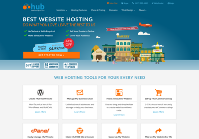 Web+Hosting+Hub screenshot