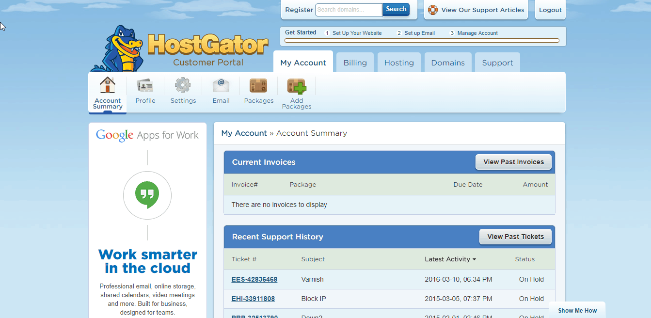 HostGator Ruby on Rails compare