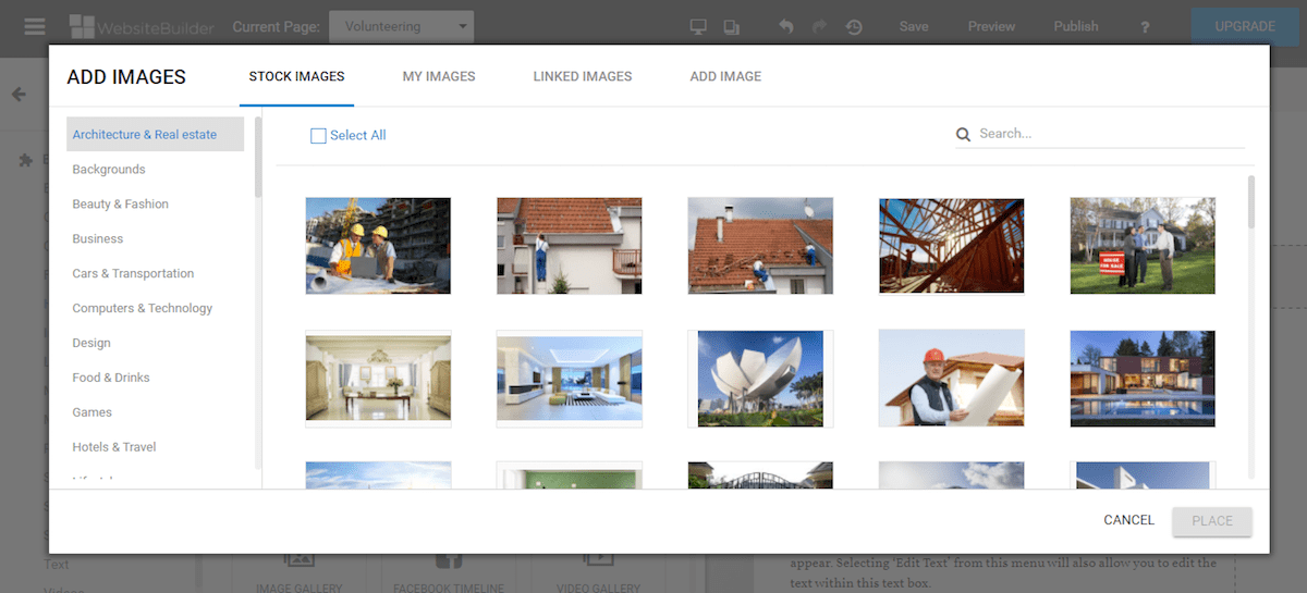 ipage stock images