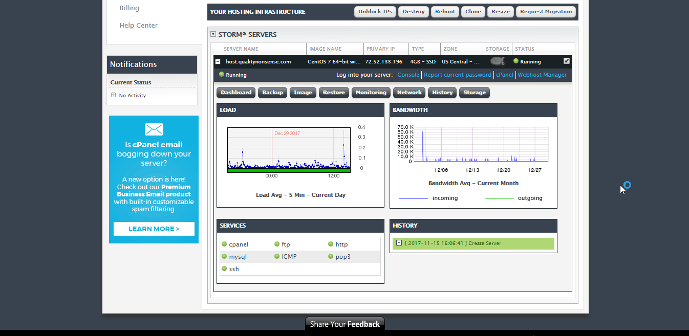 LiquidWeb compare