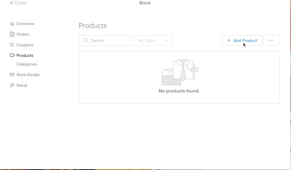 How to add a product