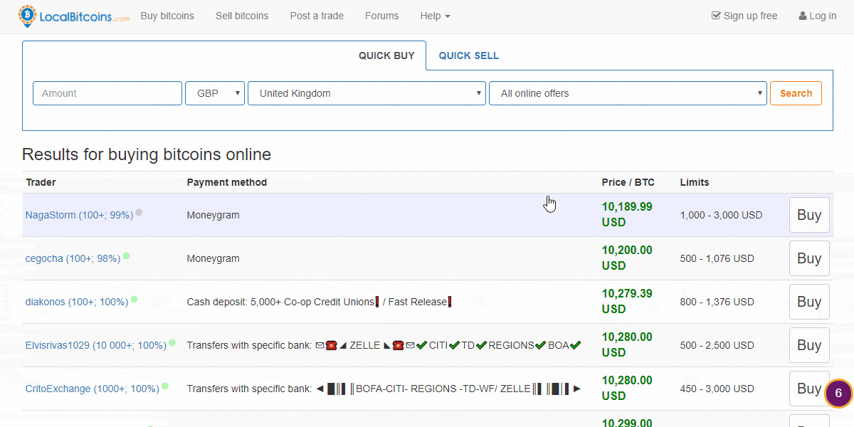 LocalBitcoins