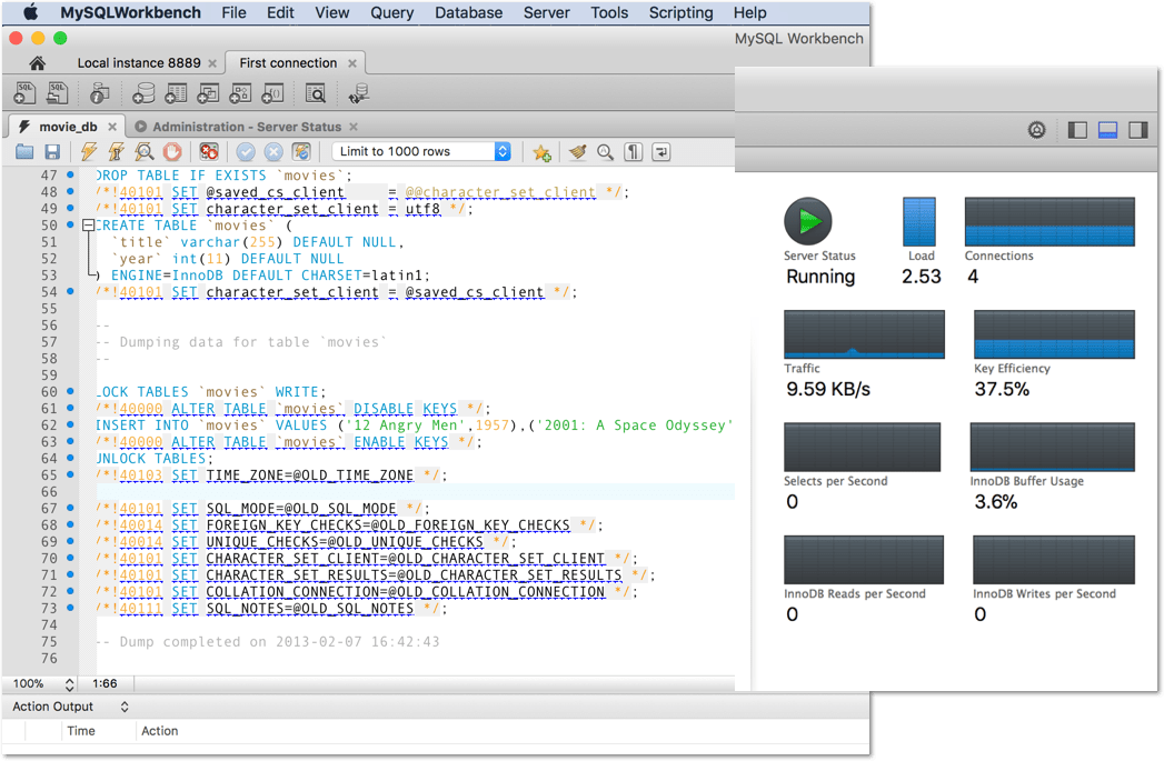mysql workbench