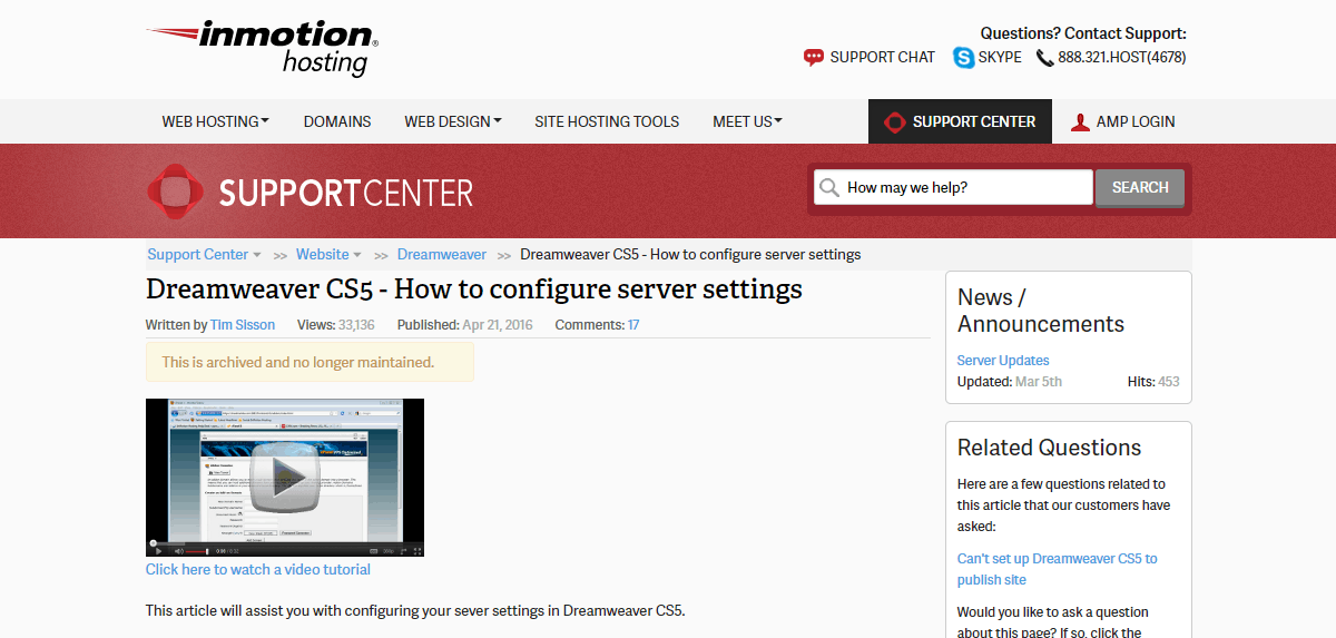 InMotion Hosting InMotion Hosting