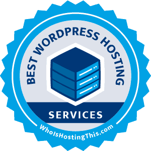 Best WordPress Hosting Services Badge