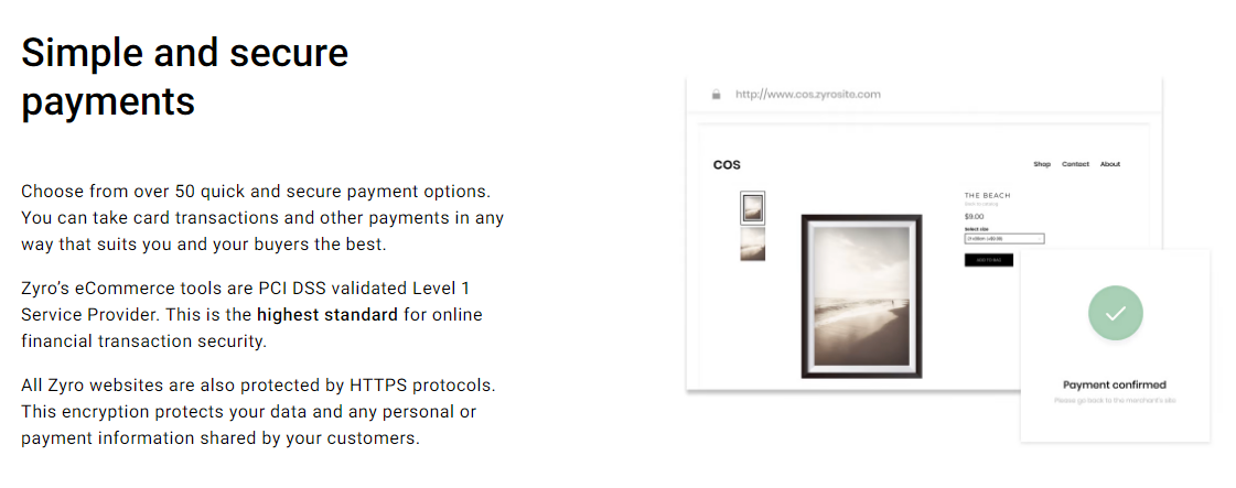 simple and secure payments