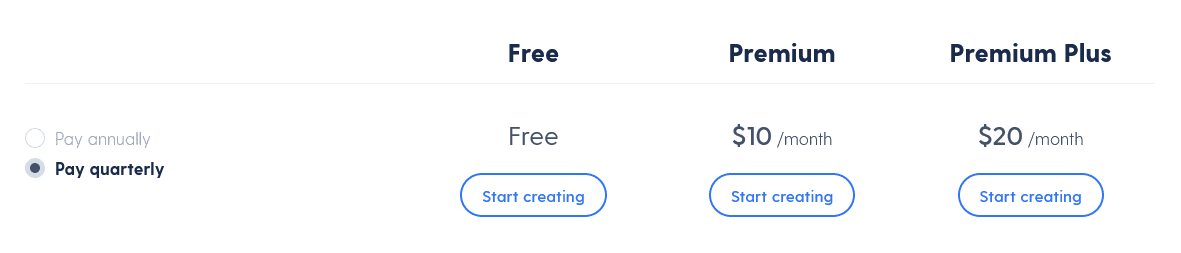 Mozello Plans and Pricing