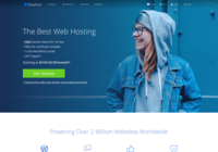 BlueHost screenshot