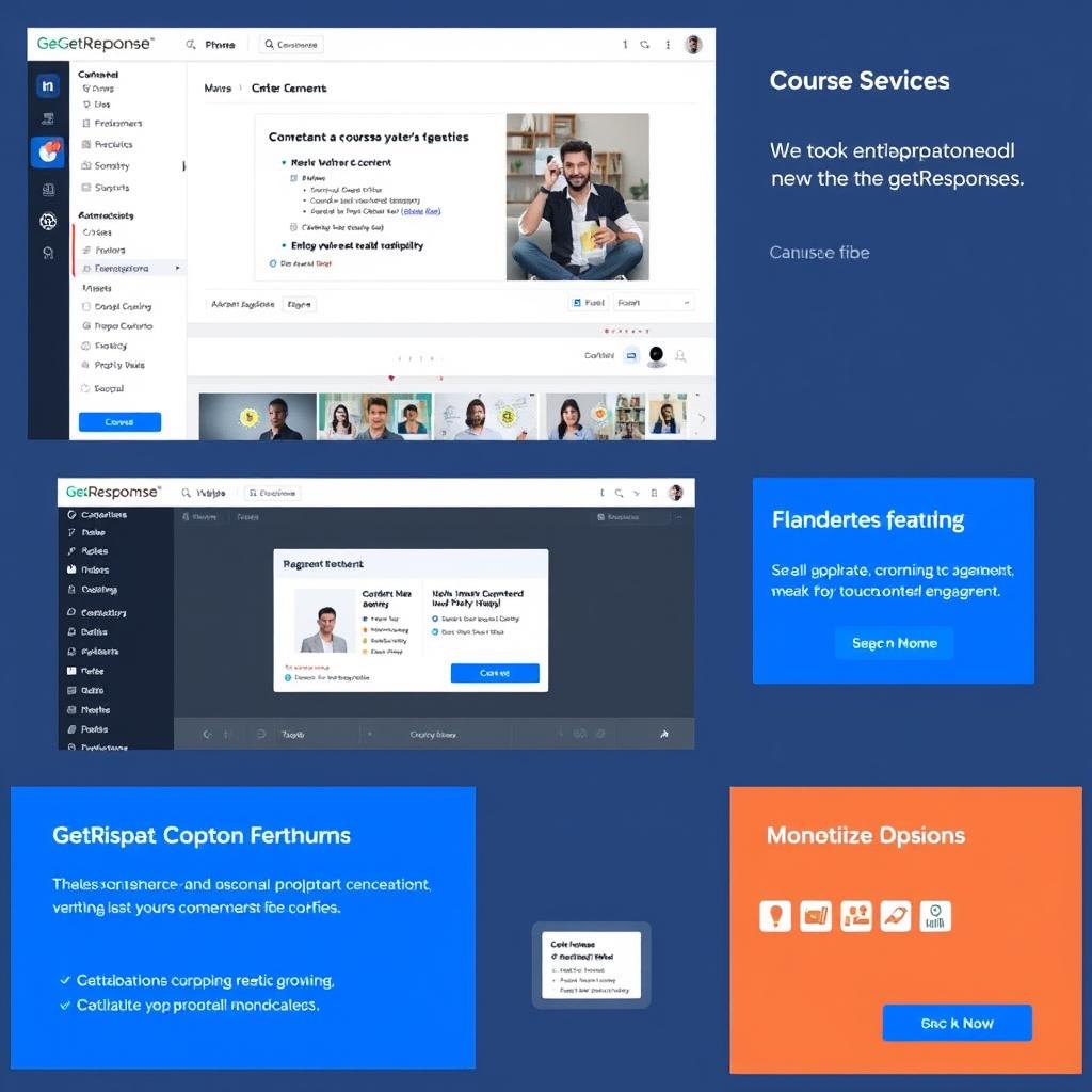 GetResponse webinar and course creation tools