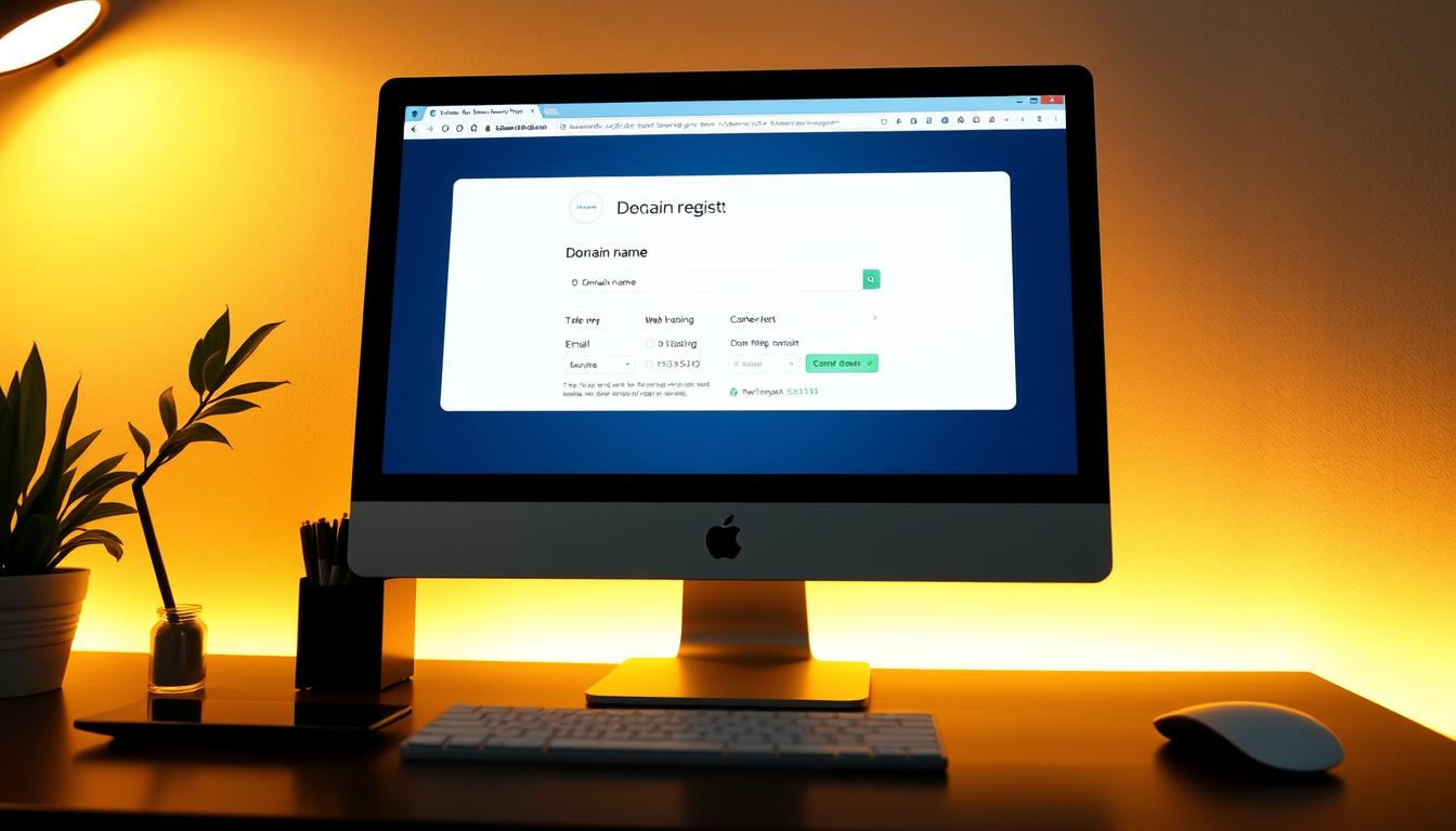 how to register a internet domain name