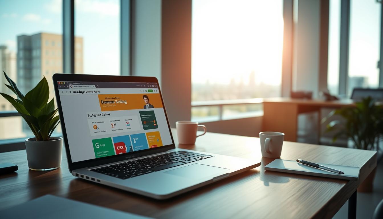 how to sell a domain name on godaddy